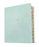 NLT Every Woman's Journaling Study Bible, Seafoam Blue, Indexed