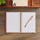 Even So It Is Well Pink Floral Spiral Journal