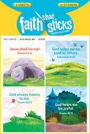 Go Bible: God Helps Me, Sticker Sheets