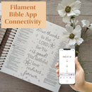 NLT Inspire Illustrating Bible, Spiral Bound, Floral