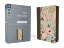NIV Large Print ThinLine Zipper Bible, Floral