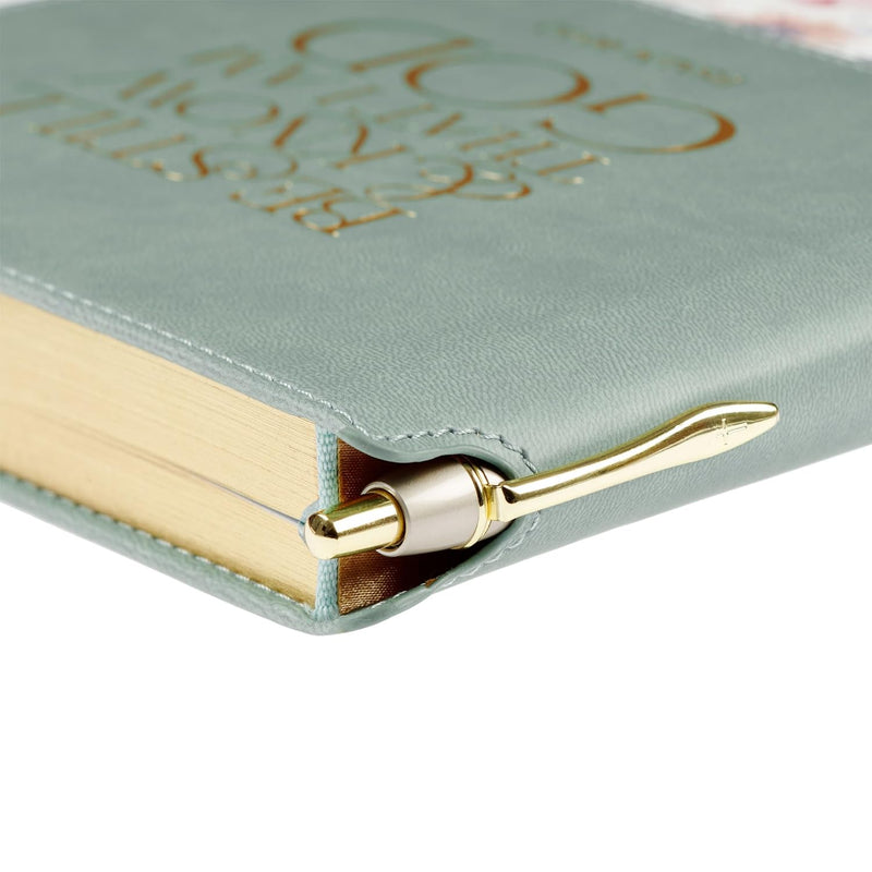 Be Still & Know Journal with Pen Holder abd Elastic Closure JL801