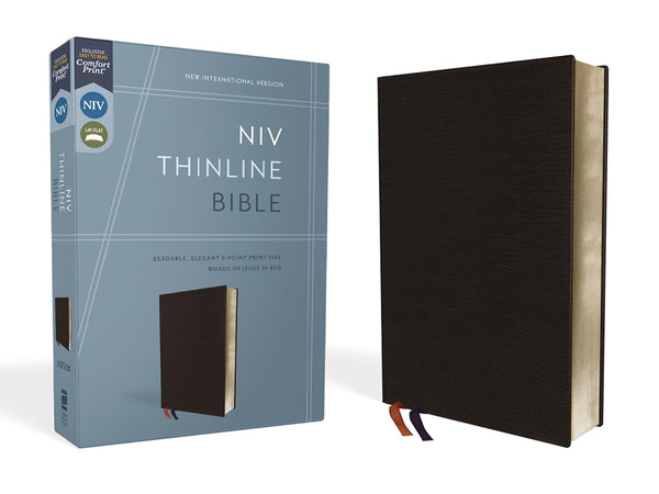 NIV, Thinline Bible, Black