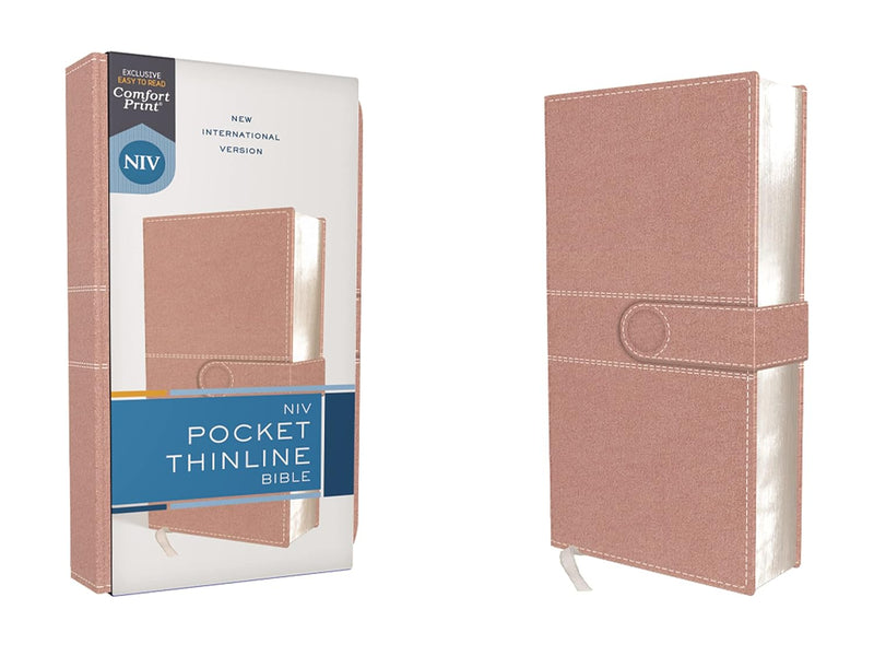 NIV Pocket Thinline Bible, Pink