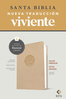 NTV Premium Value Spanish Edition, Large Print, Tan