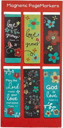 Love Never Fails Magnetic Bookmarks Set