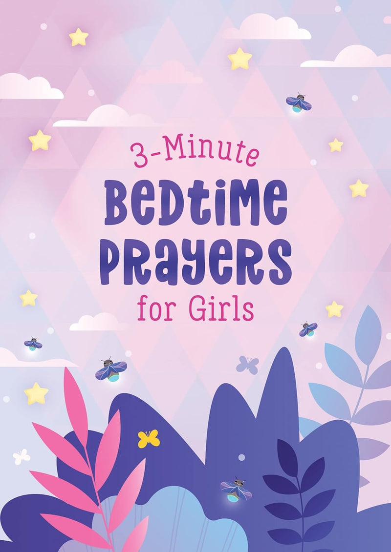 3-Minute Bedtime Prayers for Girls (3-Minute Devotions) Paperback