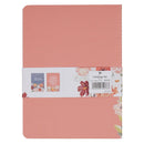 Joy and Grace Peach and Blue Floral Medium Notebook Set