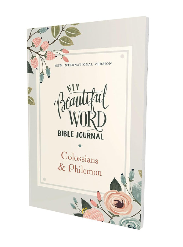 NIV, Beautiful Word Bible Journal, Colossians and Philemon