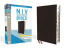 NIV Thinline Giant Print Bible, Thumb Indexed Black