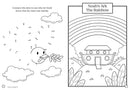 My First Bible Stories Coloring & Activity Book with 4 Crayons and 50+ Stickers