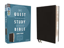 NIV Large Print Quest Study Bible, Black