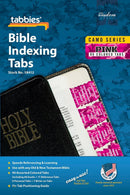 Tabbies Pink Camo Bible Indexing Tabs