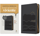 NTV Spanish Edition Thinline Zippered, Large Print, Gray/Black