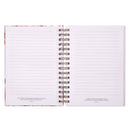 With God All Things are Possible Spiral Journal w/ Elastic Closure - Matt 19:26