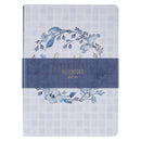 Faith Love and Grace Blue Floral Tile 3 Notebook Set