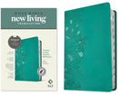 NLT Thinline Center-Column Reference Bible, Filament-Enabled Edition Thumb Indexed, Teal