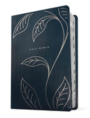 NLT Giant Print Bible, Thumb Indexed, Navy