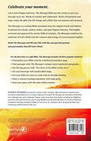 The Message Deluxe Gift Bible, Large Print