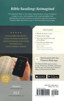 NLT Compact Bible, Zippered, Gray