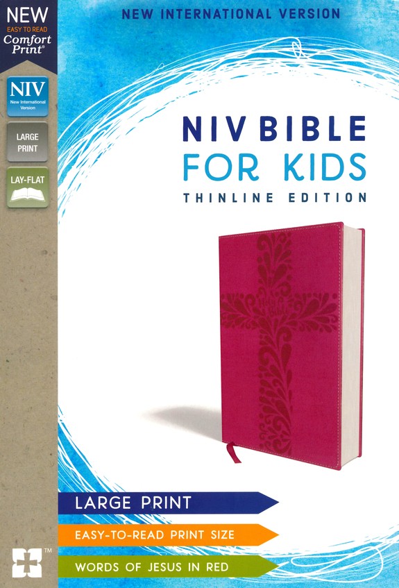 NIV Bible For Kids Large Print Thinline