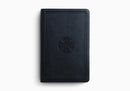 ESV Premium Gift Bible, Navy, Mosaic Cross Design