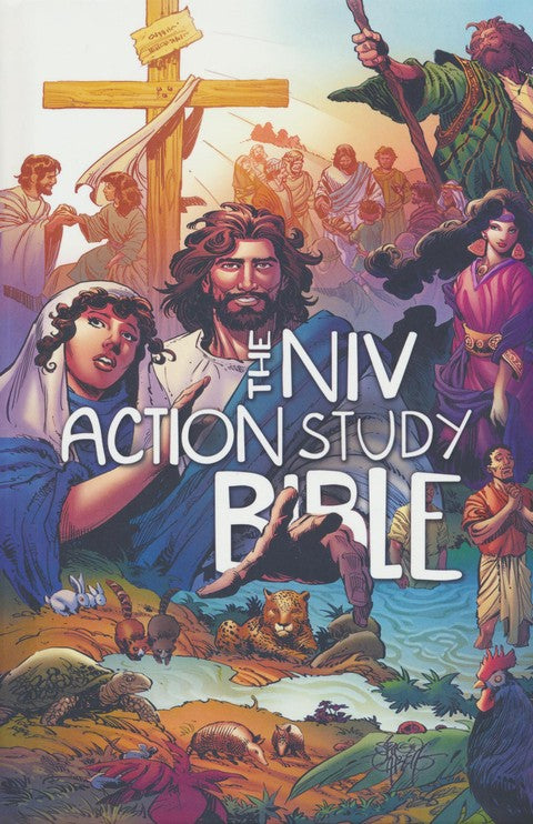 The NIV Action Study Bible - Hardcover