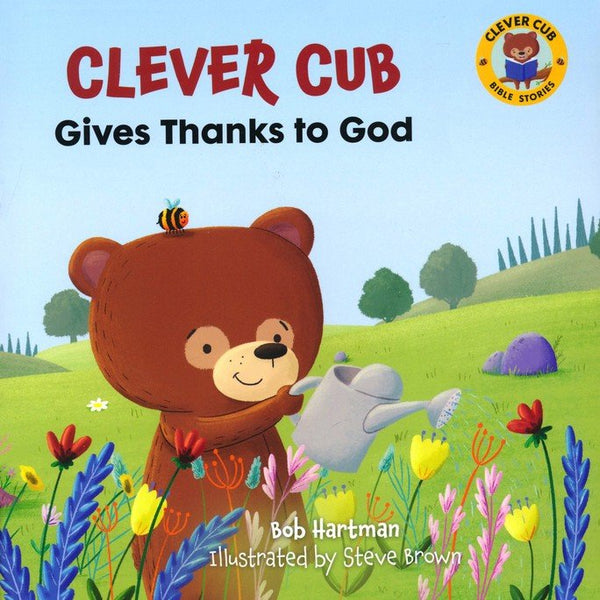 Clever Cub Gives Thanks to God