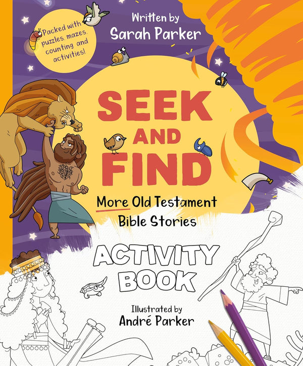 Seek and Find Activity Book: More Old Testament Bible Stories