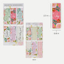 A Grateful Heart Pink Floral Magnetic Bookmark Set