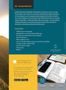 NLT Courage For Life Study Bible for Men, Black