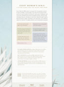 NLT Every Woman’s Bible, Filament Enabled, Sky Blue, Indexed