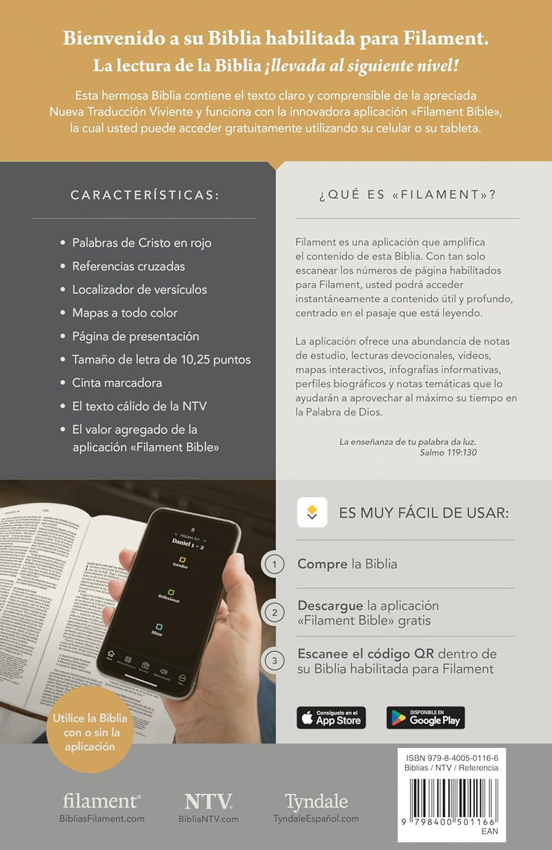 NTV Spanish Edition Thinline, Large Print, Pink