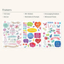 Colorful Stickers for Bible Journaling