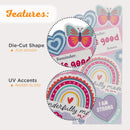 God is Good Sticker Premium Cardstock Bookmark