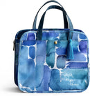 Bible Cover Faith Hope Love, Blue Watercolor