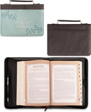 All Things Are Possible Faux Leather Bible Cover, Large