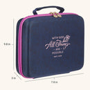 All Things Are Possible Navy Two-fold Organizer Bible Case - Matthew 19:26