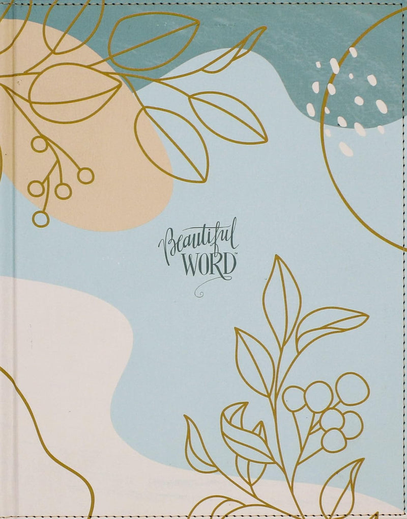 NIV Beautiful Word Coloring Bible, Large Print, Teal