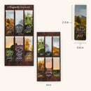 Led by His Light Scenic Nature Magnetic Bookmark Set
