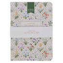 Sufficient Grace Floral Lattice Notebook Set - 2 Corinthians 12:9