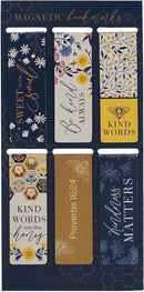 Kind Words Magnetic Bookmark Set