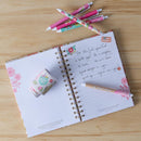 Pink Sprinkled with Joy Retractable Pen Set - 1 Peter 1:6