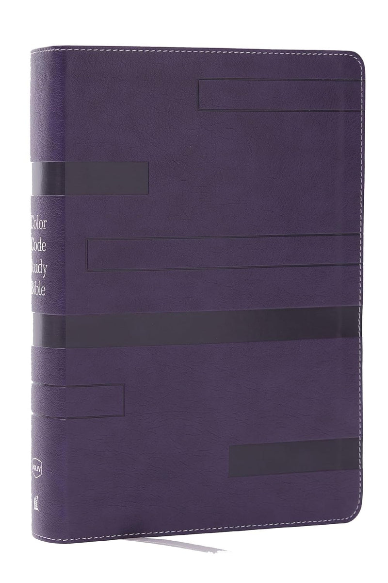 NKJV Color Code Study Bible, Purple