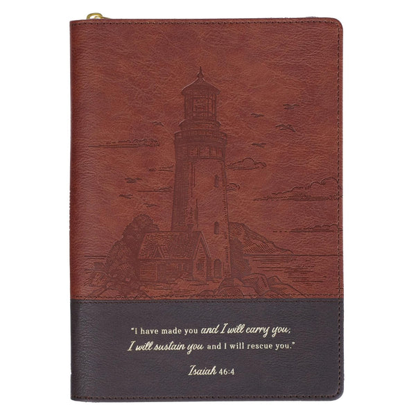 I Have Made You Brown Journal with Zipper Closure