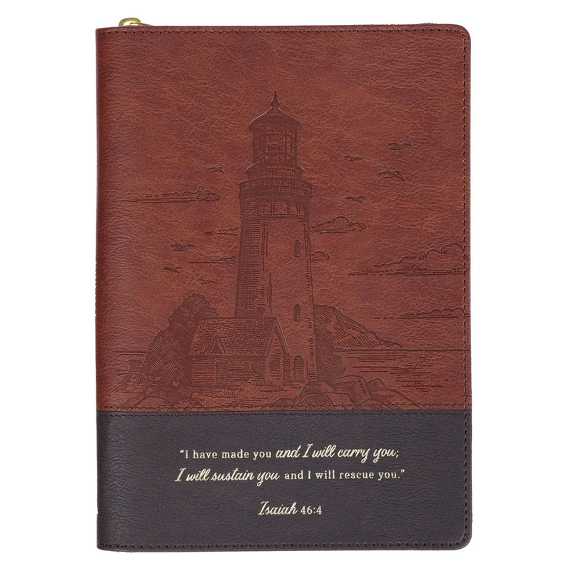 I Have Made You Brown Journal with Zipper Closure