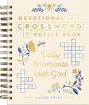Devotional Crossword Puzzle Book: Daily Moments with God