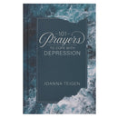 101 Prayers for Depression Blue Hardcover Prayer Book