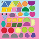 Brain Games - Sticker by Shape: Bible Stories