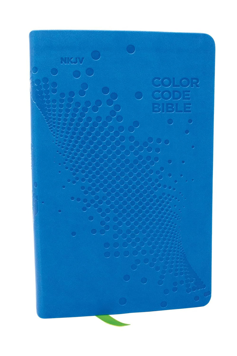 NKJV Color Code Bible for Kids, Blue